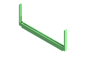 337-038-521-668 - EDAC Card Edge Connector